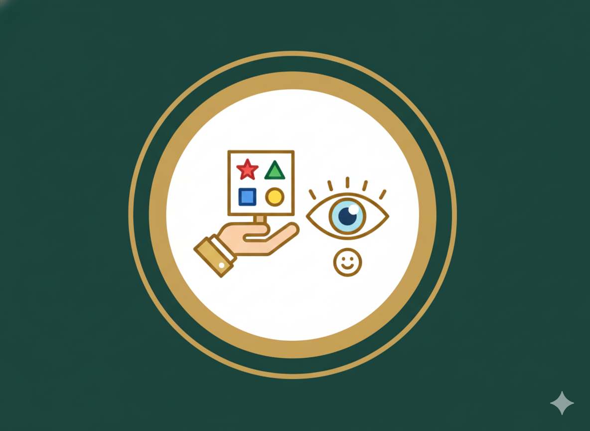 Child wearing glasses